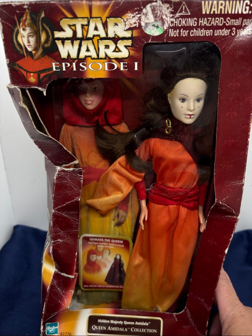 Star Wars Queen Amidala Orange and Red Doll - Episode I
